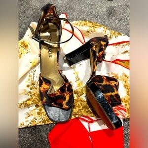 Yves Saint Laurent vintage platform shoes